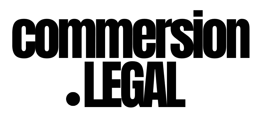 Commersion Legal logo in black text