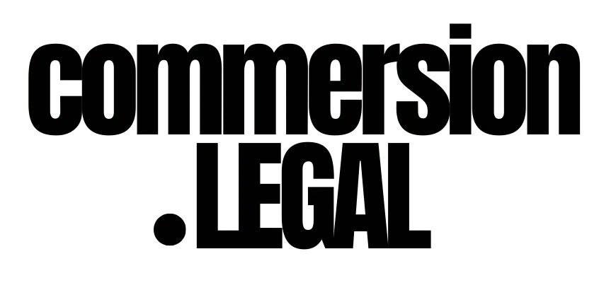Commersion Legal logo in black text